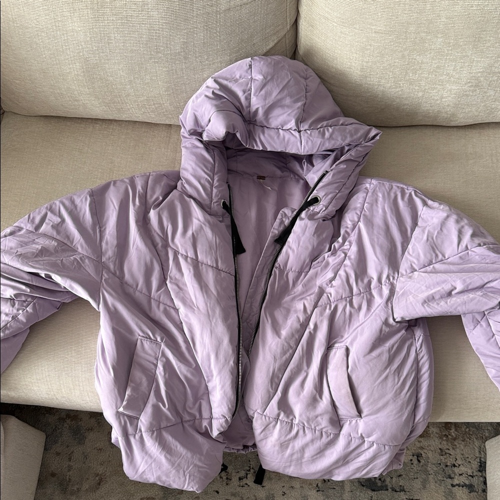 Free People Light Purple Jacket